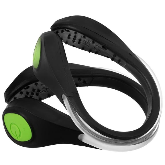 MERRYHAPY Clip On Light For Running Shoe Clip Light Plastic 1 Pair Green