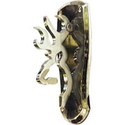 Browning Buckmark Door Knocker, Brass