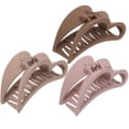 thumbnail image 4 of 3 pinzas para el pelo con forma de corazón, medianas, antideslizantes., 4 of 7