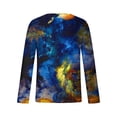 thumbnail image 4 of Nmnitkp Long Sleeve Shirt Trendy and Fashionable Graphic Men's Long Sleeve Shirt Round Neck Cross Print Pullover Top ​​​​​​​​​​​High-Quality and Healthy Fabric Men's Long Sleeve Shirt （Plus Size）, 4 of 5