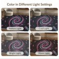 thumbnail image 7 of ODIKA 8'x10' Washable Area Rug Non-Slip Chair-Friendly Mat Starry Nebula Swirl Meteorite Uranus Themed Theme Galaxy Flowing Dynamic for Dining Room, Large Office, Lounge, 7 of 7
