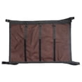 thumbnail image 1 of Ajustable Coche plegable Techo Neto Pocket Space-Saving Cargo Bolsa de almacenamiento de techo Juguetes Organizador Automóvil RV Camiones Viaje Malla de malla Nylon seitruly VI014430-02B, 1 of 7