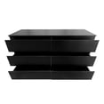 thumbnail image 2 of Historyli Go5H 6-Drawer Double Dresser With 6 Wide Drawers, Anti Tilt Device Makeup Vanities Desk, Modern Dressing Table For Girl, Women Bedroom, Living Room, Hallway, 2 of 8