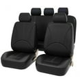 thumbnail image 1 of 9 piezas de cuero PU de lujo para asiento de coche Universal frente de coche, 1 of 5