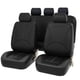 thumbnail image 1 of Funda para asientos de auto en piel sintética PU, juego de 9 piezas, ideal para todo el año y compatible con la mayoría de vehículos de 5 plazas., 1 of 4