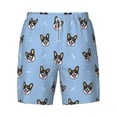 thumbnail image 4 of Lsque Mens Swim Trunks Corgi Dog Pattern - Bathing Suit Compression Liner - Beach Swim Shorts Swimwear - (S-3XL) - Stretch Quick Dry -Medium, 4 of 9