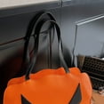 thumbnail image 6 of Women's Pumpkin Halloween Fashion Tote Bags Large Capacity Handbags Waterproof Messenger Shoulder Bags Purse, 6 of 6
