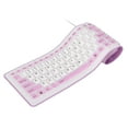 thumbnail image 4 of Teclado A Prueba De Agua Escritura Silenciosa Teclado De Silicona Plegable Silicona Duradera Impermeable A Prueba De Polvo Para PC, 4 of 8