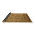 thumbnail image 2 of Ahgly Company Indoor Round Oriental Brown Industrial Area Rugs, 3' Round, 2 of 4