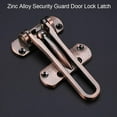 thumbnail image 6 of Tebru Heavy Duty Zinc Alloy Safety Guard Security Door Lock Latch for Home Hotel Door, Lock Latch, Door Latch, 6 of 8