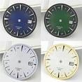 thumbnail image 2 of WANGQ NH34 GMT Watch Dial and Watch Hands 35mm Dial Apply to Cocktail Men's Watch Case Modification Accessories for NH34 Movement, 2 of 7