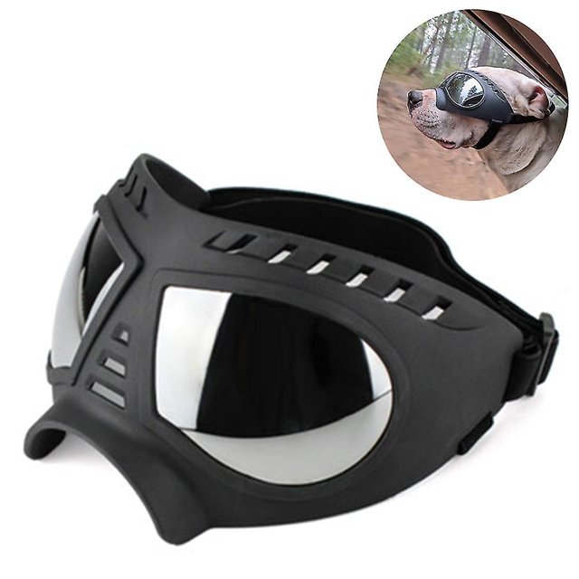 Black Chubasquero para perros Chubasquero impermeable para perros con rayas reflectantes