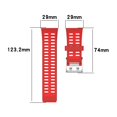 thumbnail image 3 of WREESH For Boneng P-olar V800 GPS Smart Watch Steel Buckle Two-color Strap, 3 of 5