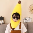 thumbnail image 4 of Sombrero Yinane Amarillo Plátano para Disfraz de Novedad, 4 of 8