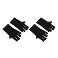 thumbnail image 4 of Guantes UV sin dedos, 2 pares de guantes UV, guantes con lámpara UV para manicura, arte de uñas, guantes UV, diseño exquisito, 4 of 12
