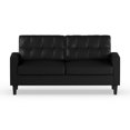 thumbnail image 4 of Mainstays Faux Leather Apartment Sofa, 4 of 7