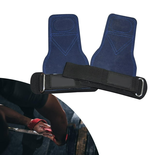 Cross Training Grips Gimnasia Grips Ejercicio Grips Gimnasio Guantes Antideslizantes Entrenamiento Azul Cola Puños de entrenamiento cruzado