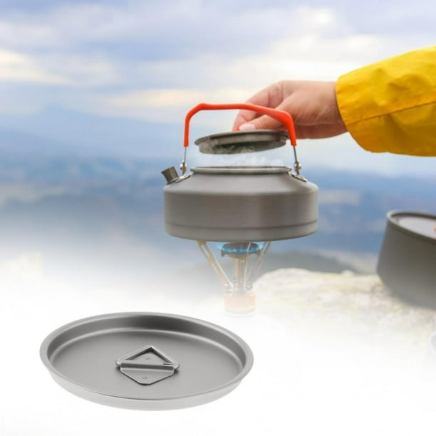 Couvercle En Titane Sharplace Pour Tasse, Pot Et Bouilloire – Léger Avec Boucle, Parfait Pour Camping Et Rando