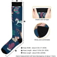 thumbnail image 3 of GZHJMY Christmas Compression Socks, Women Men Long Stocking (20-30mmHg), Travel Knee High Stockings for Athletic Sports,Running,Cycling,Nursing, 3 of 7