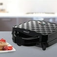 thumbnail image 3 of Brentwood Couture Purse Non-Stick Dual Waffle Maker in Black with Indicator Lights, 3 of 3