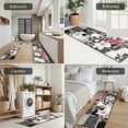 thumbnail image 5 of Pioneer Flower Floral Print Pattern Kitchen Rugs Sets Of 3,Kitchen Runner Rugs Non Skid Washable,Decorative Kitchen Floor Mats for Kitchen,Sink,Laundry,17"x30"+ 17"x47" + 17"x59", 5 of 6