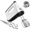 thumbnail image 2 of Electric Hand Mixer, Snap-On Storage Case, Enhanced Storage for Organized Kitchen, Features Ergonomic Design and 400W Copper Motor, Includes 2 Whisks and 2 Dough Hooks, 2 of 5