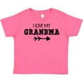 thumbnail image 3 of Inktastic I Love My Grandma with Arrow Boys or Girls Toddler T-Shirt, 3 of 5