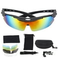 thumbnail image 1 of Gafas de sol deportivas polarizadas para hombre y mujer, lentes intercambiables, para conducir, ciclismo, pesca, protección UV, 1 of 14