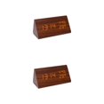 thumbnail image 2 of Yuarrent Reloj despertador multifunción LED Digital para alarma personalizada fácil en cualquier lugar Despertadores LED digitales Type3 NO3, 2 of 6
