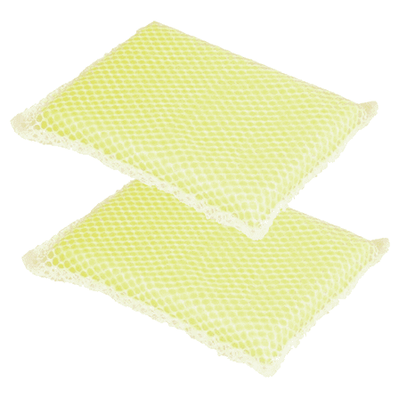 LOLA Nylon Net & Sponge Cleaning Pad, Similar To Turn-a-Bout Scrubbing Sponges - 2 Pack
