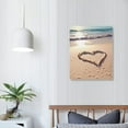 thumbnail image 3 of Nawypu  Wall Art Canvas Prints Beach Picture Painting Modern Wall Artwork Framed for Gifts Bathroom Home Kitchen Office Decor, 3 of 4