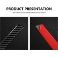 thumbnail image 3 of Tesla Model S Interior Rear Pillar Carbon Fiber Stickers, 2012-2020, 3 of 5