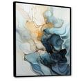 thumbnail image 2 of Designart "Minimalism Serenity In Flow" Minimalism Floater Framed Wall Art Print, 2 of 7