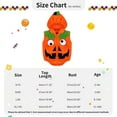 thumbnail image 3 of Esho 0-18M Baby Girl Boy Halloween Clothes Rompers Pumpkin Hooded Bodysuits Holiday Outfits, 3 of 8