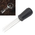 thumbnail image 4 of Needle Coffee Powder Stirrer, Comfortable Stainless Steel Coffee Distribution Needle  For Home Black, 4 of 8