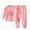 H01-Pink, variant on TOWED22 Toddler Baby Boy Fall Clothes Long Sleeve Crewneck Sweatshirt Top Casual Pants Set Cute Infant Winter Outfits Size:6-12 M,Color:Yellow