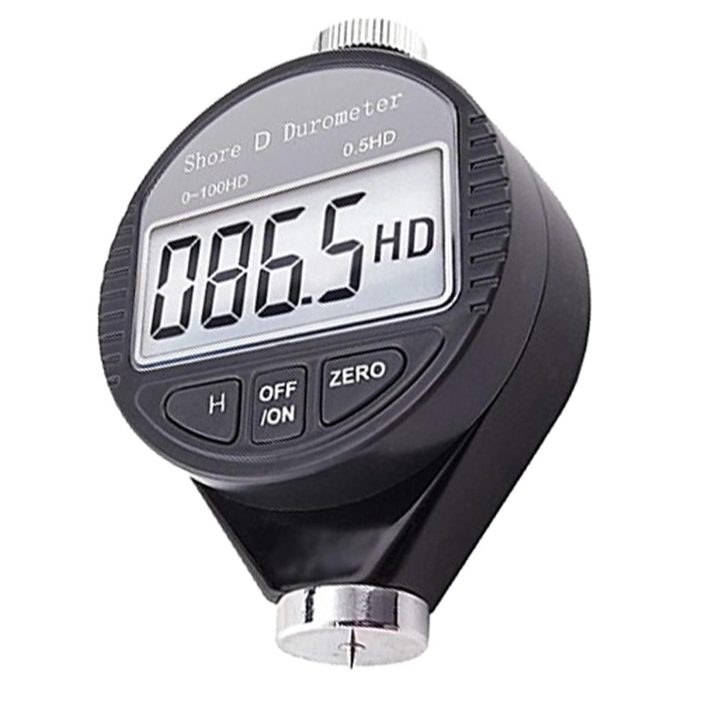 Digital Durometer Digital Hardness Tester LCD Display Meter Shore D ...