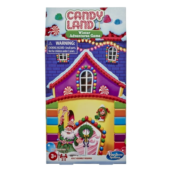 Candy Land: Winter Adventures Edition Board Game for Kids 3 and up