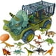 thumbnail image 1 of Camión Volquete De Dinosaurios, Excavadora De Dinosaurios De Rueda Libre, Juguete Artesanal Exquisito, Vehículo De Ingeniería De Dinosaurios, Educativo Para Niños En Casa Methold FN003543-01, 1 of 6