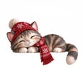 thumbnail image 5 of Trovenix Cat Door Corner Decor Cute Kitty Door Frame Corner Ornament Funny Peeking Cat Door Topper for Home Room Doorway Holiday Wall Decoration, 5 of 6