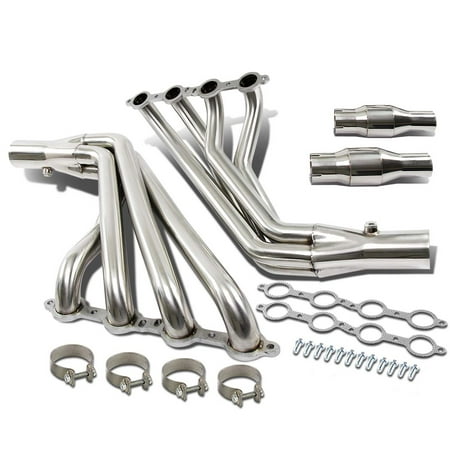 - Chevy Camaro High-Performance Stainless Steel Exhaust Header Kit with Cat/Test Pipe - SS LS3