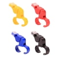 thumbnail image 1 of 4 Pcs Survival Whistle Finger Grip Whistle Loud Whistle Plastic Whistle Referee Whistle, 1 of 4