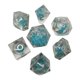 thumbnail image 1 of 7 dados poliédricos acrílicos D8 2XD10 D12 D20, juego de dados translúcidos para juegos de DND, favores , juegos de rol, juguete Azul Baoblaze Dados poliédricos, 1 of 6