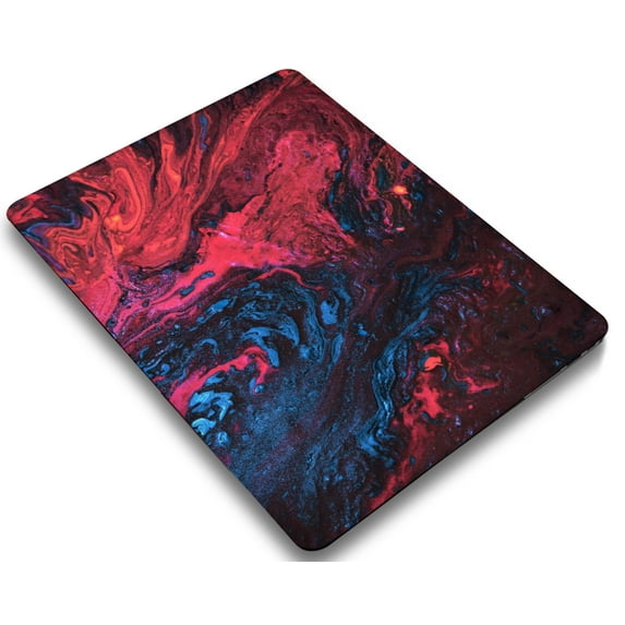 KSK KAISHEK Hard Protective Shell Case Cover Compatible MacBook Pro 16 inchs 2019 - 2020 A2141 + Black Keyboard Cover, Marble 195