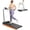 Black, variant on UREVO Folding Treadmill, 2.25HP Portable Mini Treadmills for Home Office, Compact Threadmill with 12 HIIT Modes, LCD Display, 265 lbs Capacity