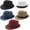 Multicolor-1, variant on 5 Pack Men Women Fedora Short Brim Classic Summer Beach Sun Hat Panama Cap (Multicolor-1, Medium)