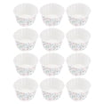 thumbnail image 4 of 100 vasos de papel desechables para helado, pasteles y postres, ideales para fiestas, bodas, cumpleaños y repostería (con lunares de colores)., 4 of 7
