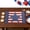 C, variant on 250th Anniversary USA Flag Linen Placemat 18x12in, Oversized Star & Flag Stripe Design Patriotic Placemat Decor for 4th of July Independence Day
