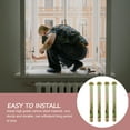 thumbnail image 2 of EXHUMKY 4-Piece Golden Carbon Steel Concrete Anchors Kit with Knurled Bolts for Home Improvement, 2 of 8