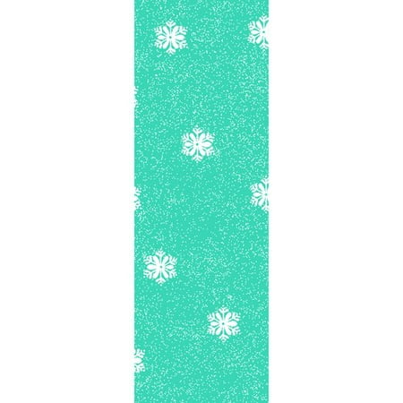 A E Nathan Flannel, Snowflakes Aqua